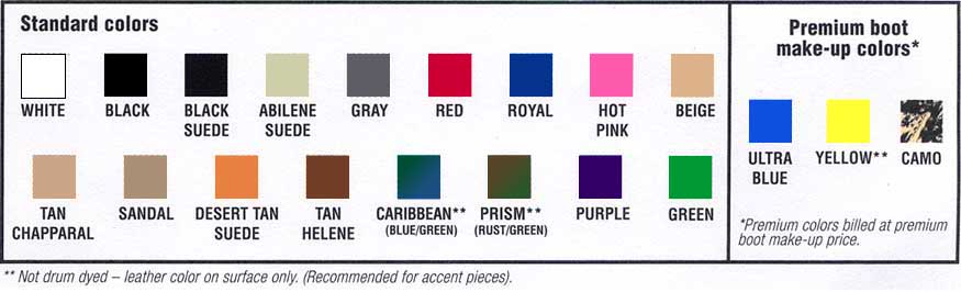 Riedell Factory Color